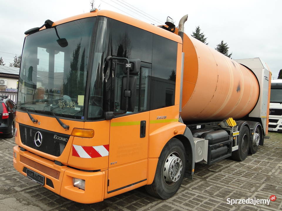 Śmieciarka MercedesBenz Econic 2628 CNG 280KM