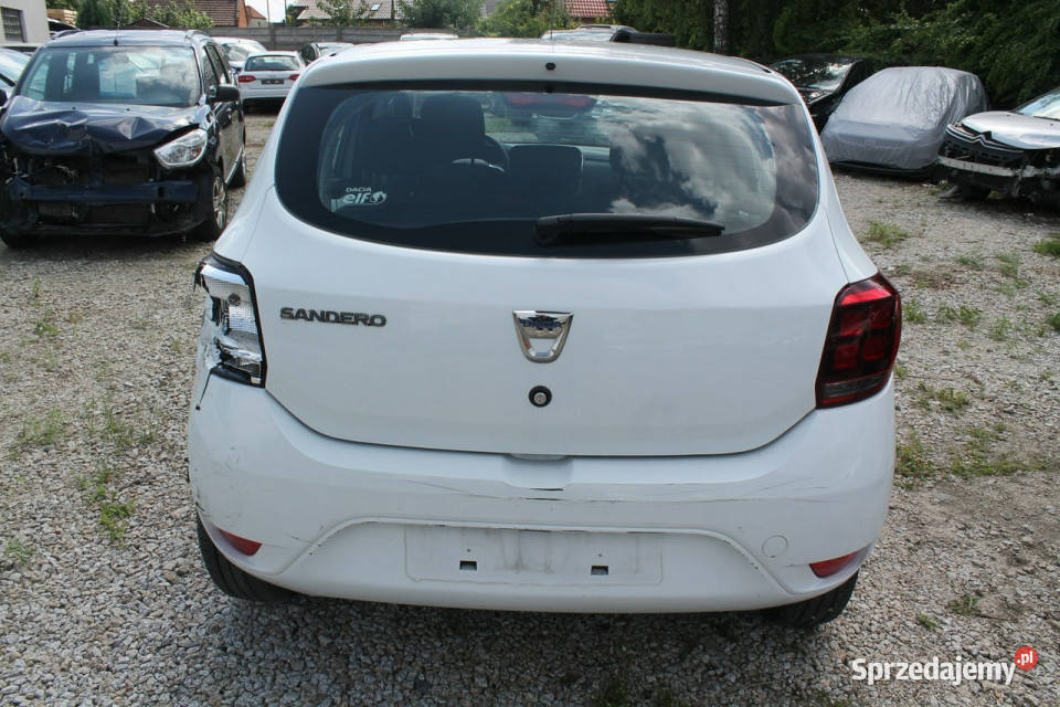 Dacia Sandero II 20122020 biały Ostrów Wielkopolski