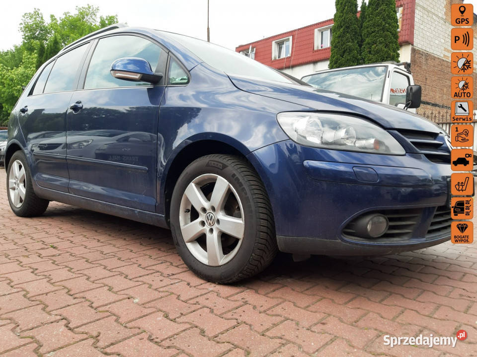 Volkswagen Golf Plus 16 MPi Bogata Wersja czujnik zmierzchu Lublin