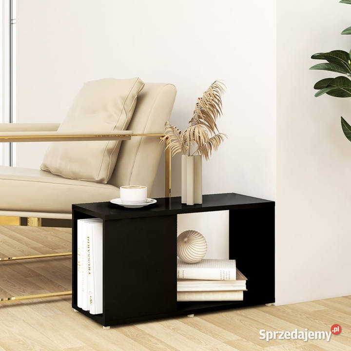 Szafka pod TV czarna 60x24x32 materiał mazowieckie Warszawa