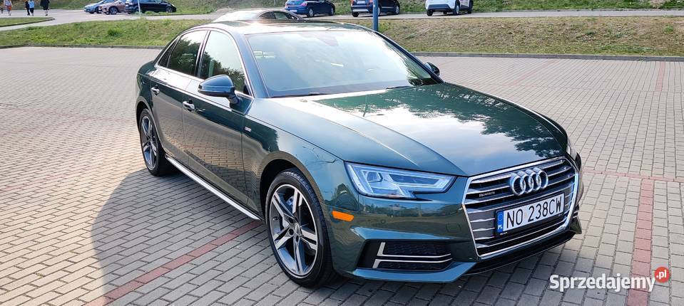 Audi A4 20 TFSI Quattro Sline Premium plus warmińsko-mazurskie Olsztyn