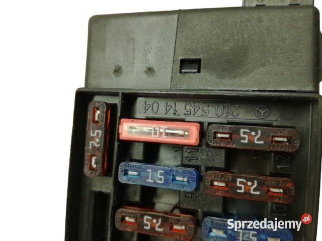 PRZEŁĄCZNIK ŚWIATEŁ MercedesBenz Eklasa II W210 Panele sterowania, przełączniki świętokrzyskie