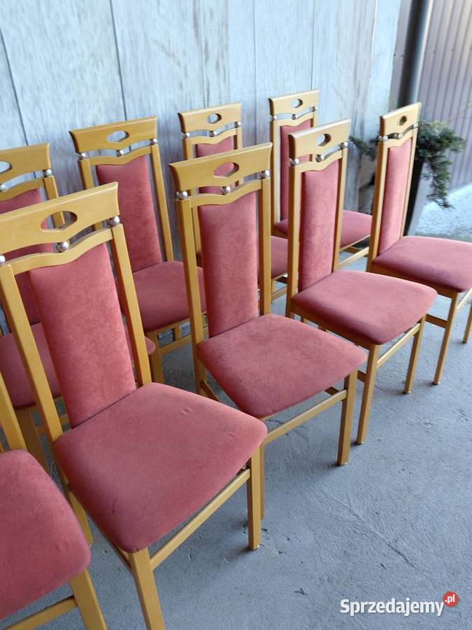 krzesła 10 sztuk 205 Byczyna