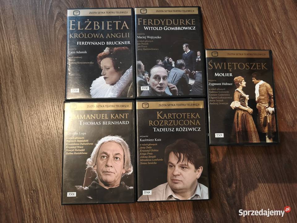 Kolekcja 5 DVD Złota Setka Teatru Telewizji DVD Szczyrk sprzedam