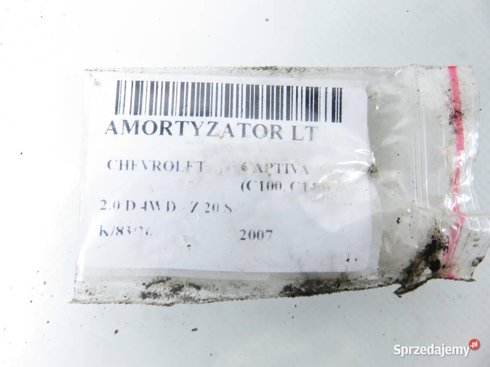 AMORTYZATORY TYŁ CHEVROLET CAPTIVA KOMPLET 20 D sprzedam