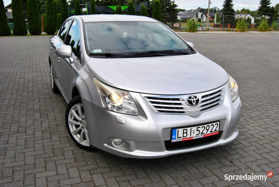Toyota Avensis Zarejestrowany Ksenony Sedan Alu ASR (kontrola trakcji) Modliborzyce