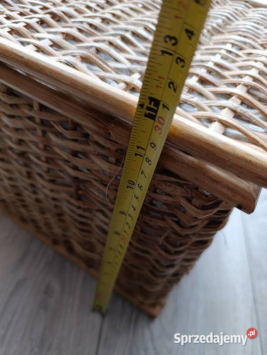 kosz skrzynia chyba wiklinowa zamykana Poznań sprzedam
