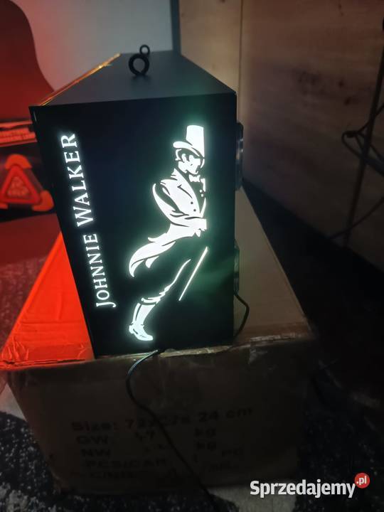 Neon kaseton barowy Keep Walking Johnnie Walker
