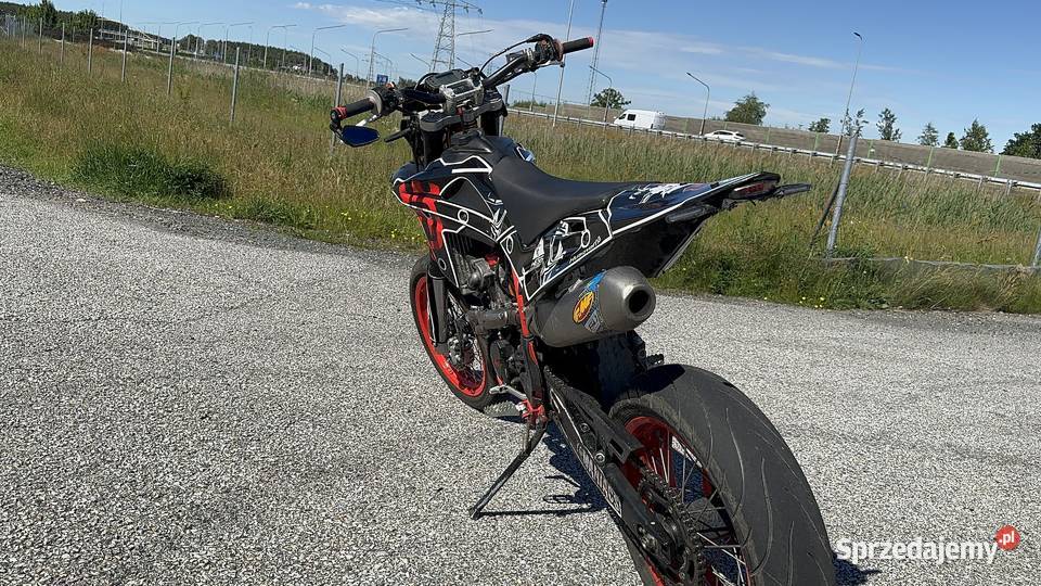 Husqvarna TE 250 na wtrysku supermoto wielkopolskie