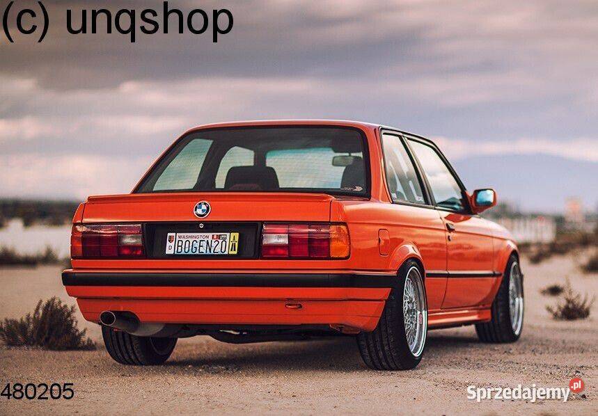 BMW E30 SPOILER KLAPY TYŁ E30 IS GERMAN STYLE Tuning mazowieckie