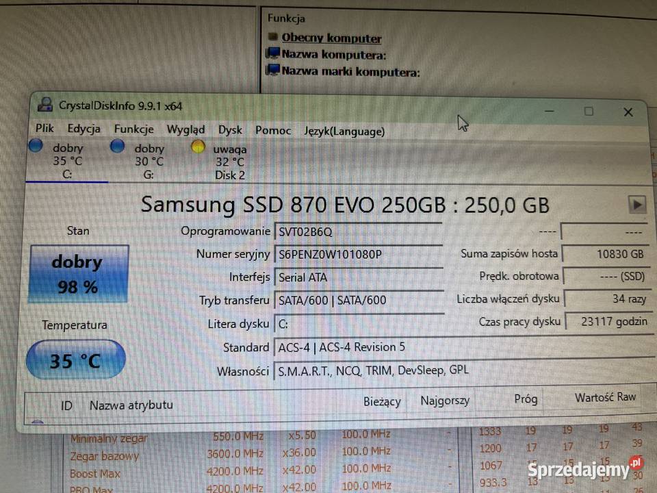 Gaming PC Ryzen 5 3600 GTX 1080 Ti 11GB 16GB RAM Gdańsk sprzedam