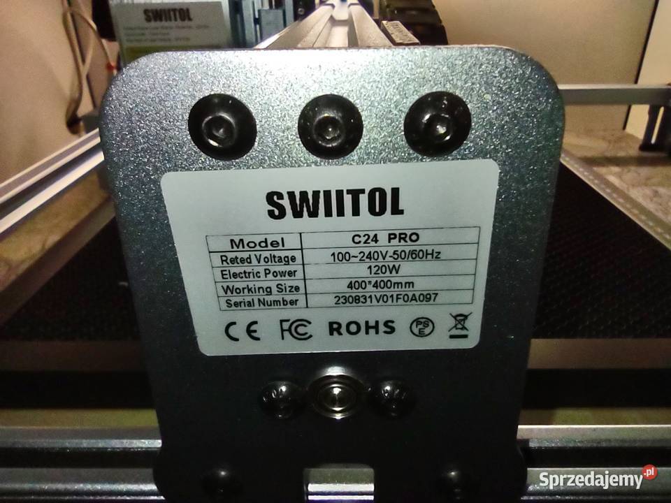 Grawerka laserowa Swiitol C24 Pro o mocy Będzin
