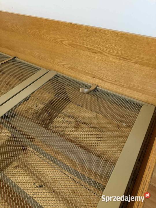 Łóżko drewniane dębowe Płaska