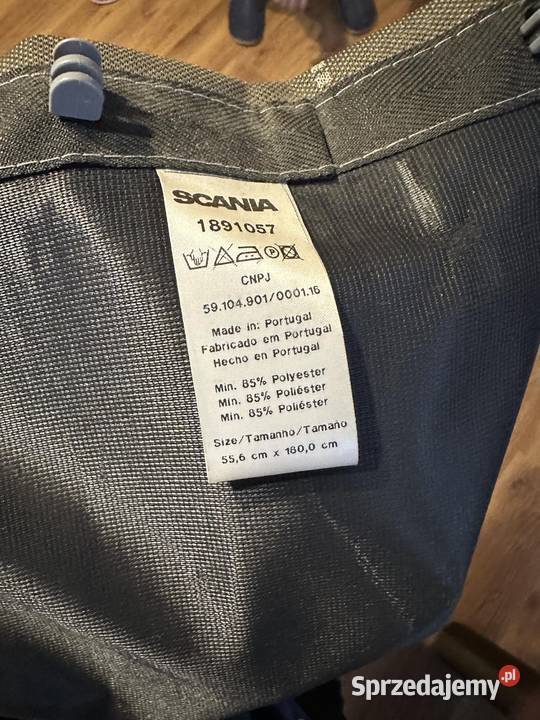 Zasłonki firany scania R komplet Mława