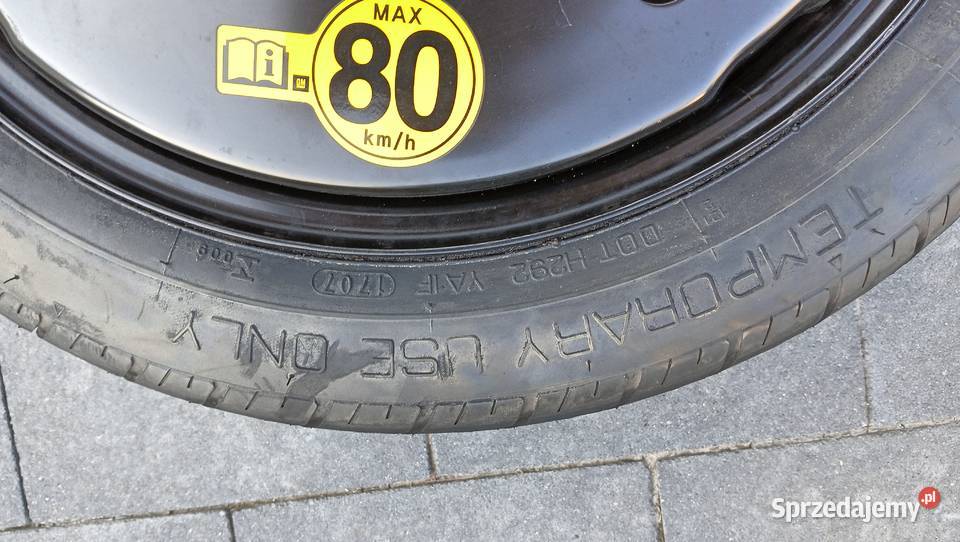 Koło dojazdowe 12570 R16 Kazimierza Wielka