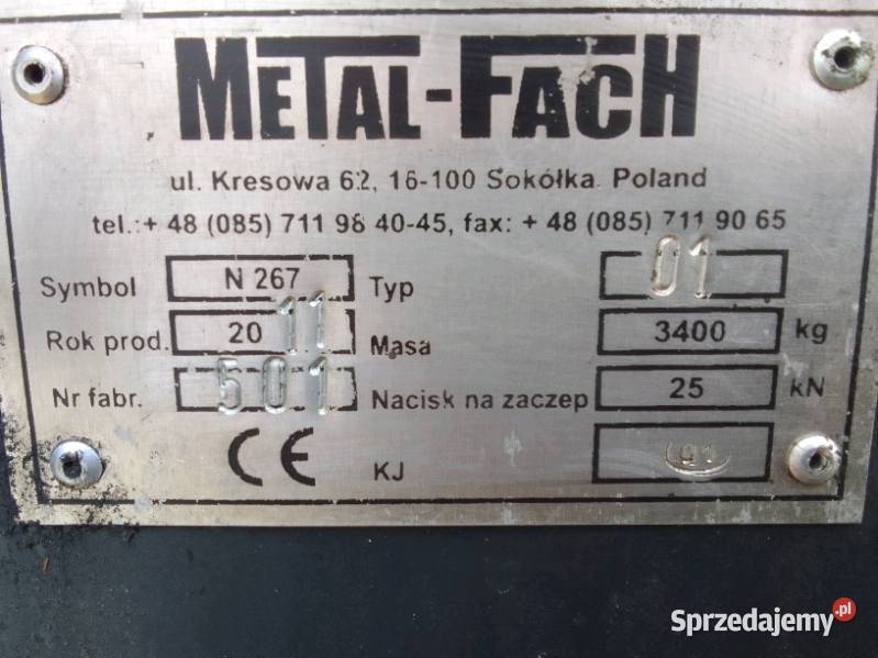 Sprzedam rozrzutnik nieuszkodzony Radzanów