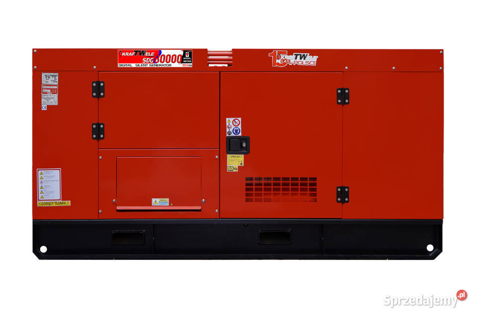 AGREGAT GENERATOR PRĄDOTWÓRCZY 80 KVA WYCISZONY dolnośląskie Ząbkowice Śląskie