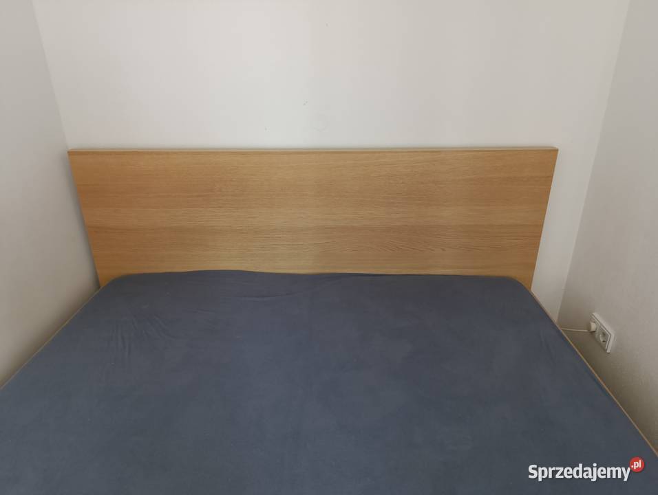 Łóżko Malm Ikea 180200 ze stelażem Radostynia sprzedam