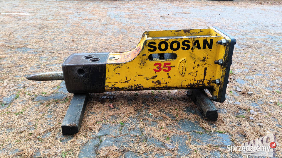 Młot hydrauliczny Soosan SQ35 230 do koparki Osprzęt roboczy Ostrowiec Świętokrzyski