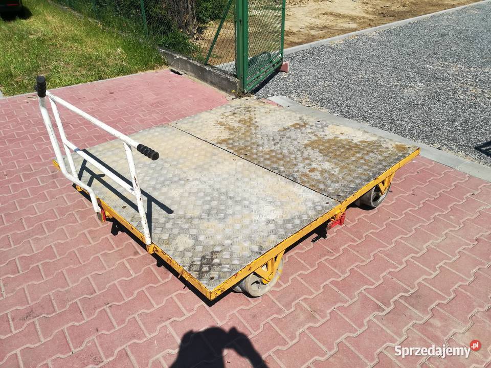 Wózek kolejowy ręczny Robel Geismar nośność Cieszyn