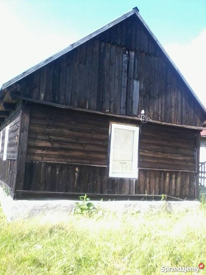 Sprzedam dom drewniany z bali do rozbiórki Karwice