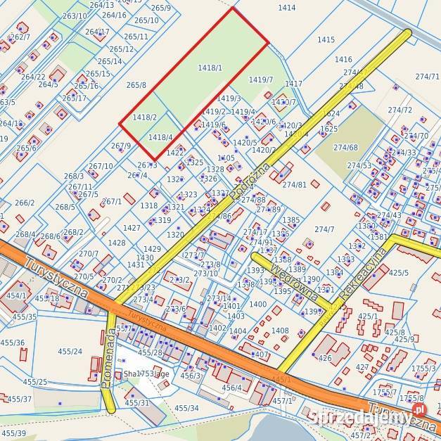 Jezioro Białe Okuninka Sprzedam działkę sprzedam