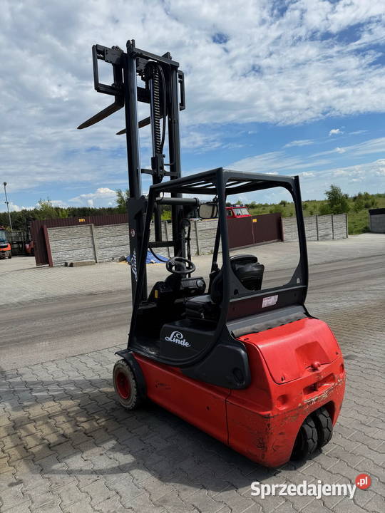 wózek widłowy elektryczny LINDE E18C02 1800 280m Działoszyn