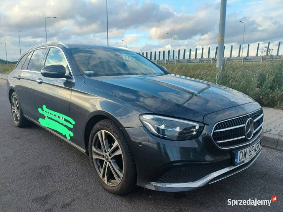 Mercedes E 220 Salon Polska 4x4 Idealny W213 nawigacja