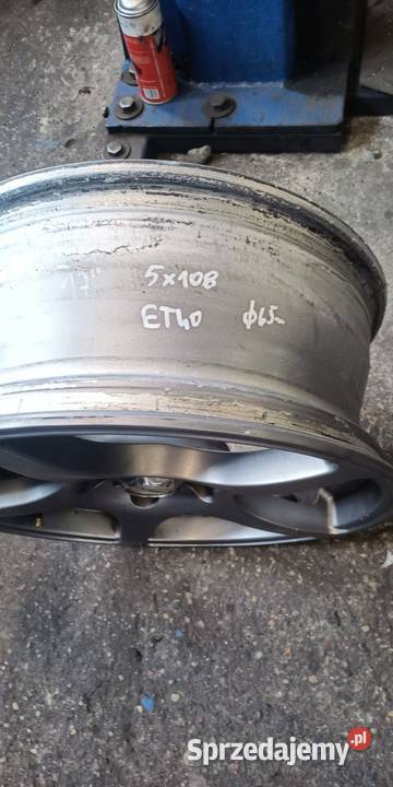 Alufelgi HRS 5x108 17 ET 40 volvo ford Ostrzeszów
