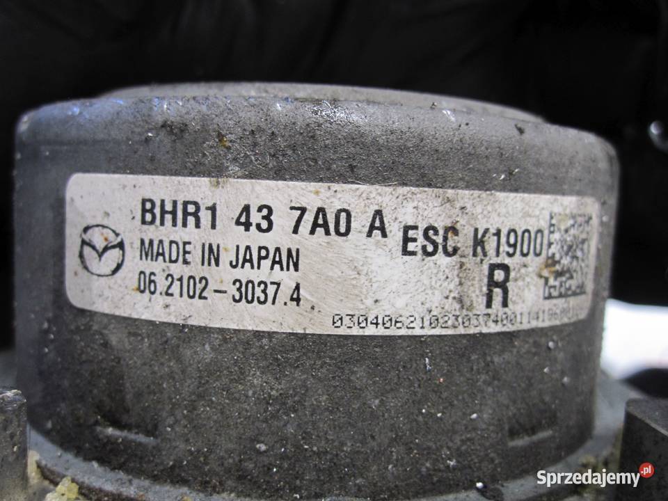 MAZDA 3 III 14r pompa ABS BHR1437A0A świętokrzyskie Kielce sprzedam