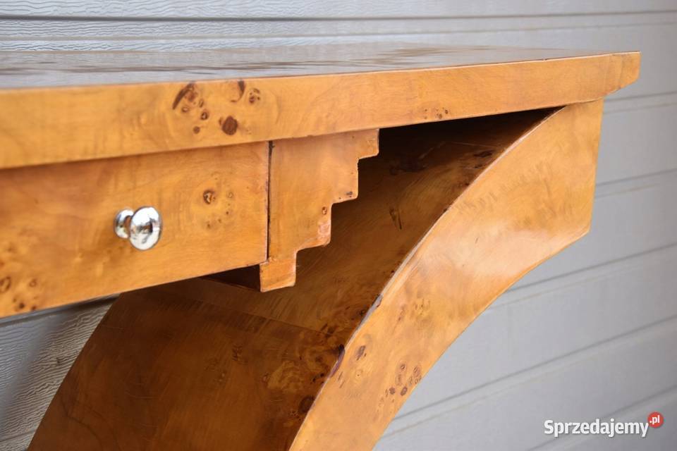 Drewniana Komoda Konsola Szafka Art Deco Szafa Meble Kraków