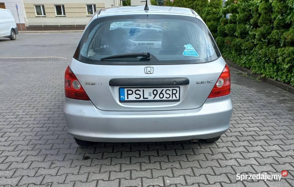 Na sprzedaż honda civic srebrny Kostrzyn sprzedam