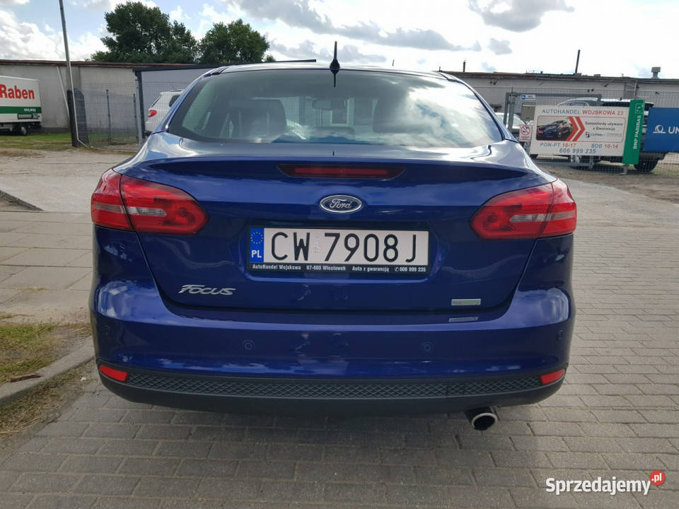 Ford Focus 15 Turbo Benzyna 182 Xenon Nawigacja niebieski Włocławek