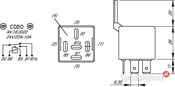 Przekaźnik MTCobo 1802490000 Kamionna sprzedam
