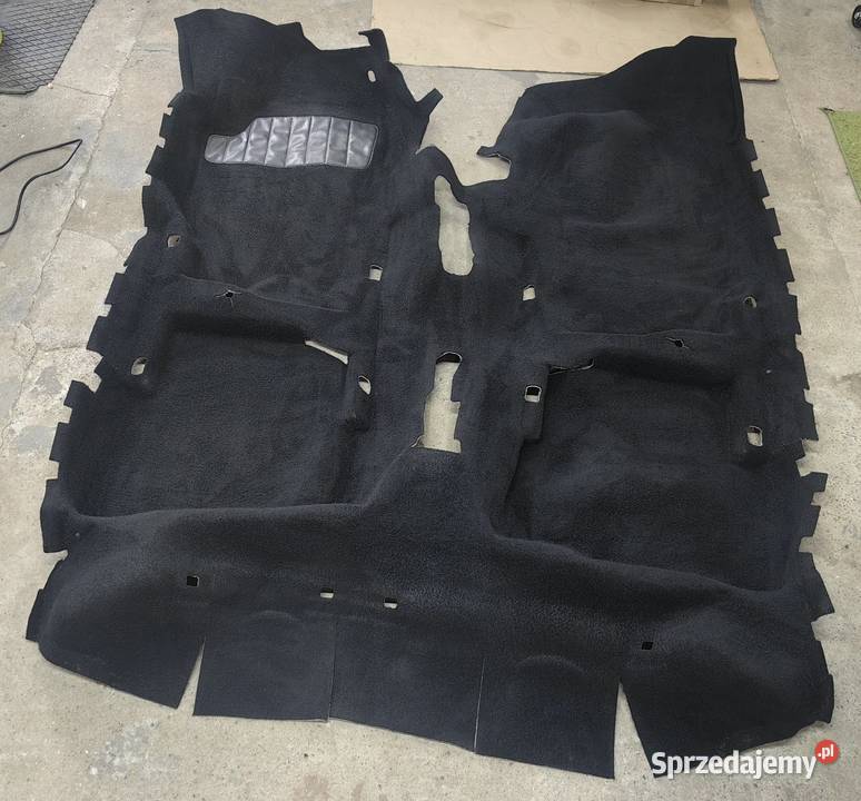 Przednia wykładzina czarna golf II MK2 nowa Tapicerki samochodowe Inczew