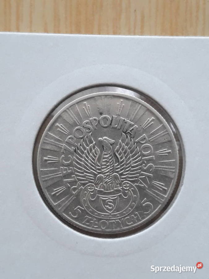 5 J Piłsudski 1934 r 7 Orzeł Legionów Piękne wielkopolskie Konin