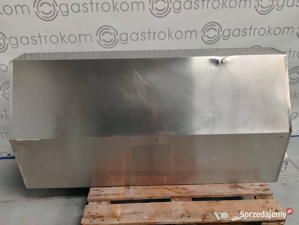 Okap przyścienny trapezowy z łapaczami 170x80x45 Wrocław
