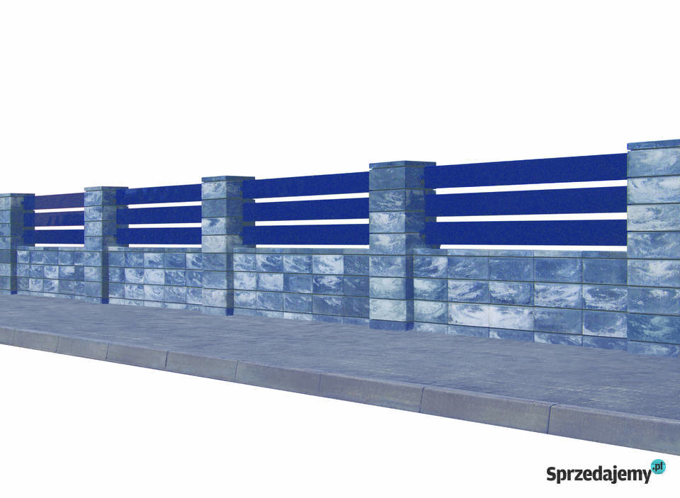 Bloczki gładkie na ogrodzenie KOSTBET ROYAL P50