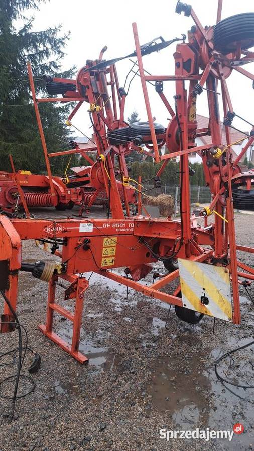 Przewracarka rozbijak 85m super stan Kuhn Parczew