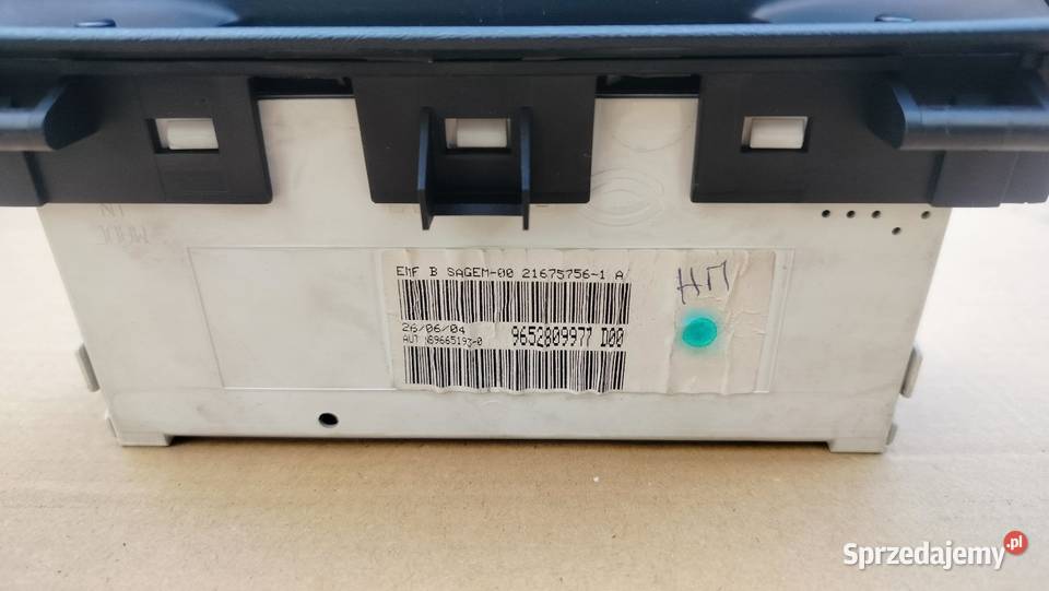 Komputer pokładowy board Peugeot 307