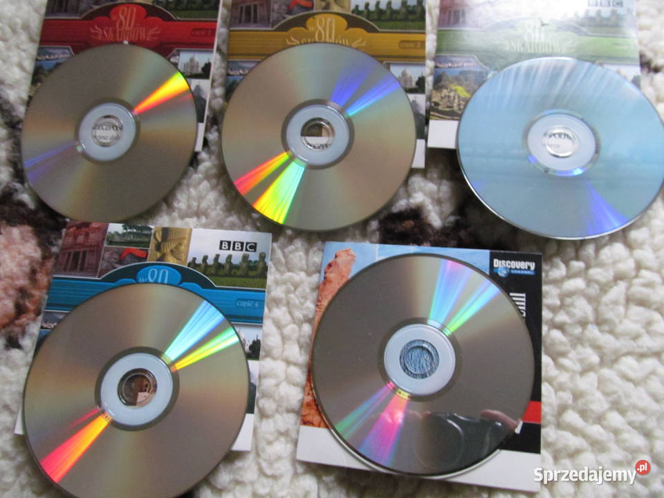 W 80 skarbów dookoła świataDVD części 1234 nauka Lublin