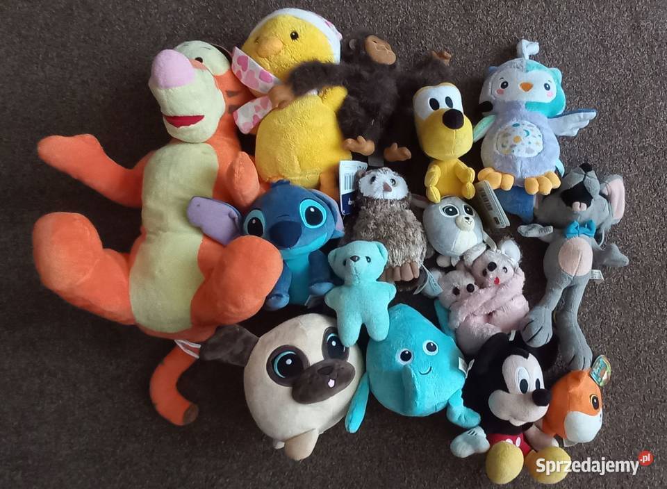 Zestaw maskotek pluszaków 15 sztuk Disney Myszka Elbląg