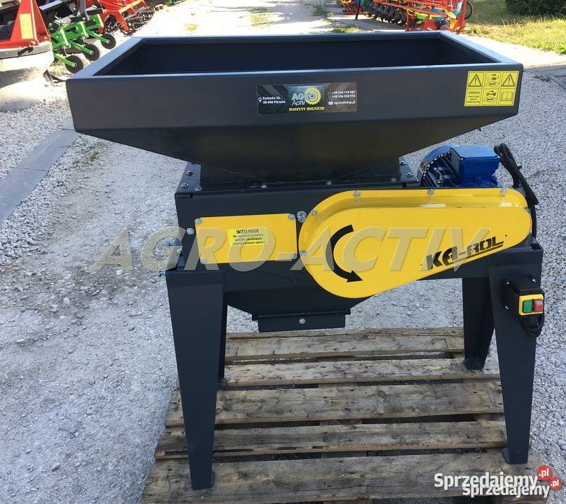 Gniotownik Walcowy do Ziarna Zgniatacz Ostrowiec Świętokrzyski