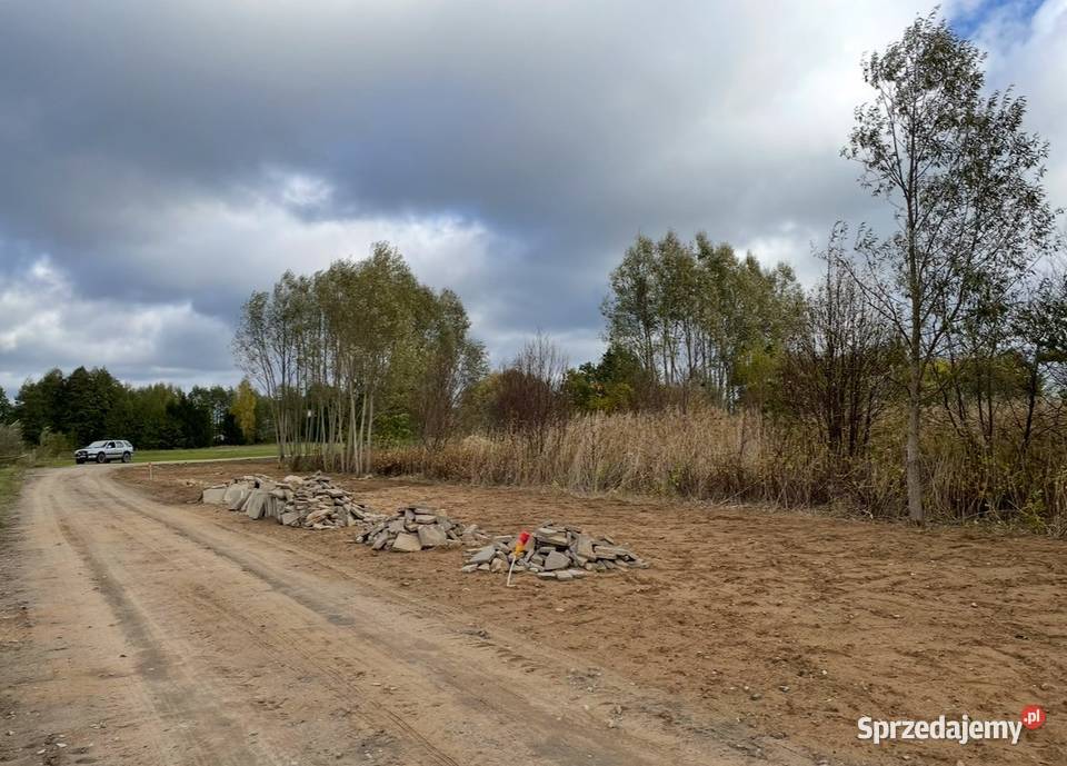 Działka z warunkami zabudowy 1000m Skrybicze Białystok