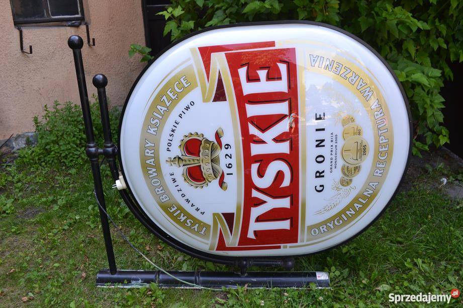 TYSKIE Kaseton Neon Świetlny Reklama śląskie Katowice sprzedam