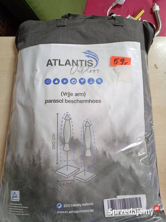 Pokrowiec na Parasol Ogrodowy Atlantis Outdoor mazowieckie sprzedam