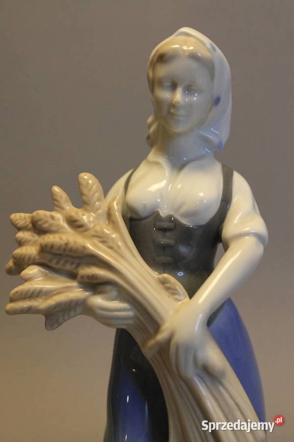 Lippelsdorf Porcelanowa figura Kobieta ze Zabrze