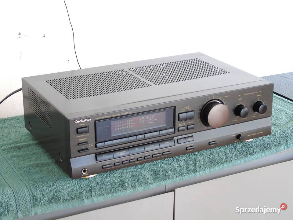 Wzmacniacz z radiem Technics SAGX 100 sprawny Jasło