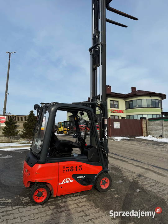 wózek widłowy elektryczny 4kołowy LINDE E16 2017 Działoszyn