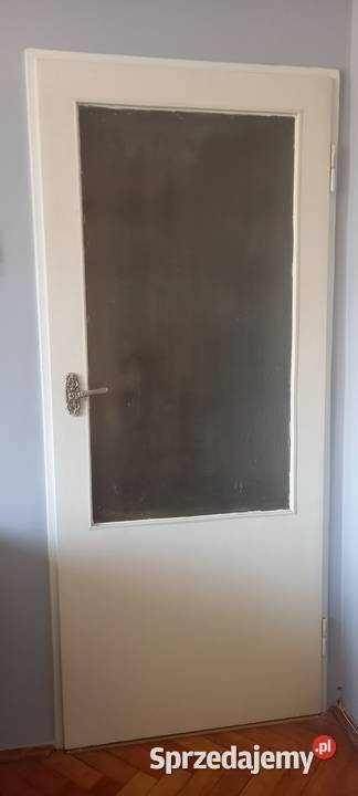 Drzwi wewnętrzne Prawe 80 stara ościeżnica mazowieckie Małkinia Górna sprzedam